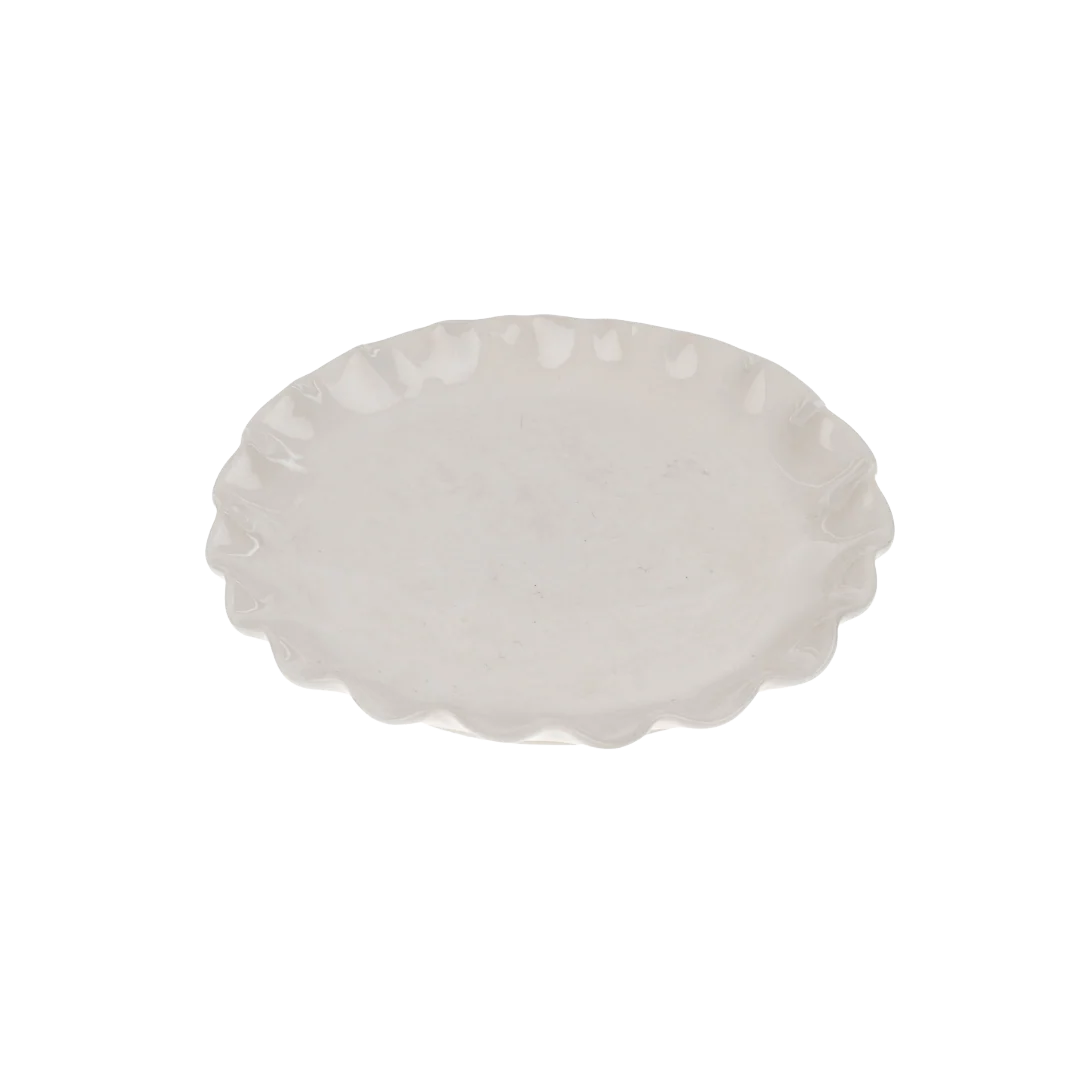 Calypso Scalloped Dessert Plate Set of 4