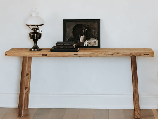 Reclaimed Wooden Console Table