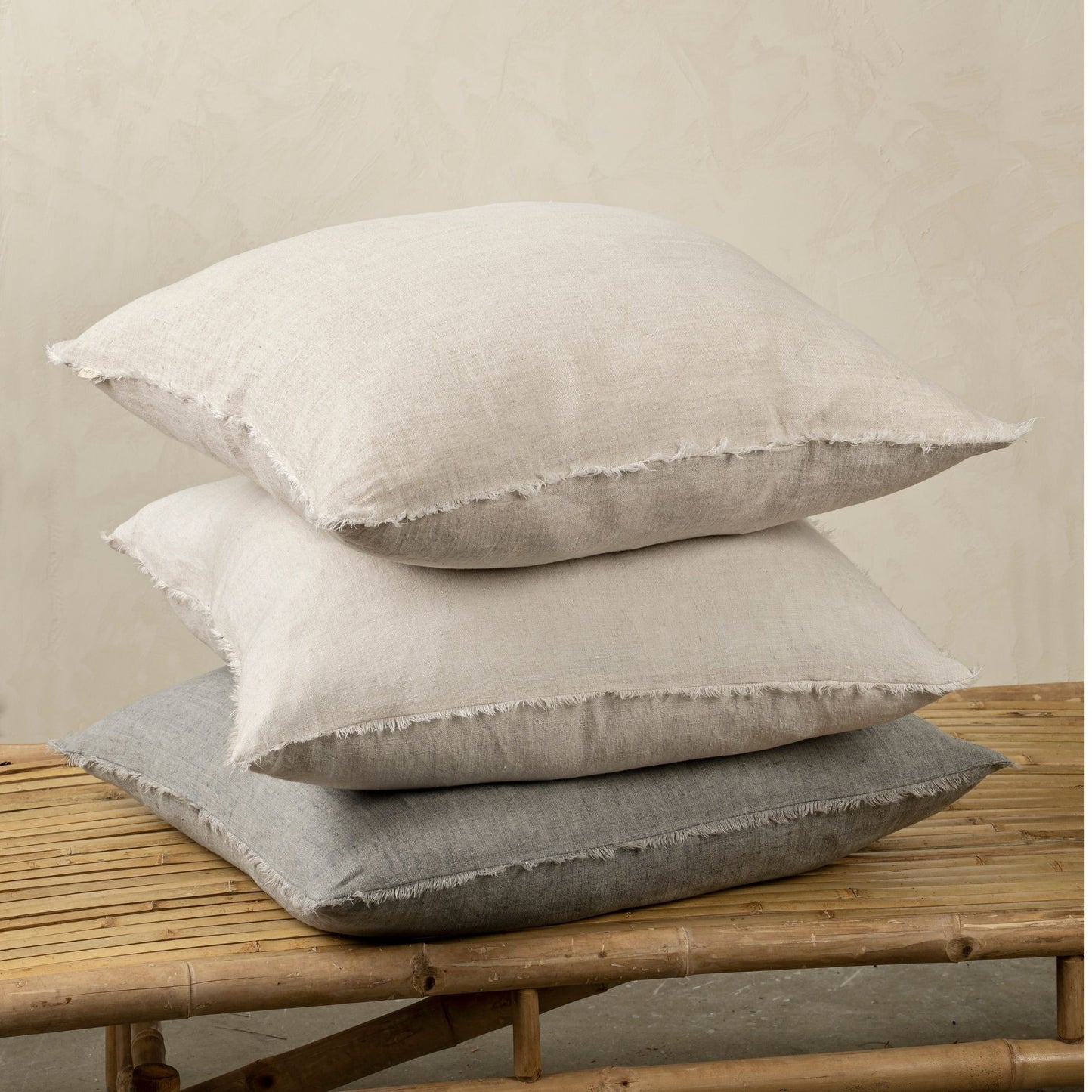 20x20 Lina Linen Pillow - Grey