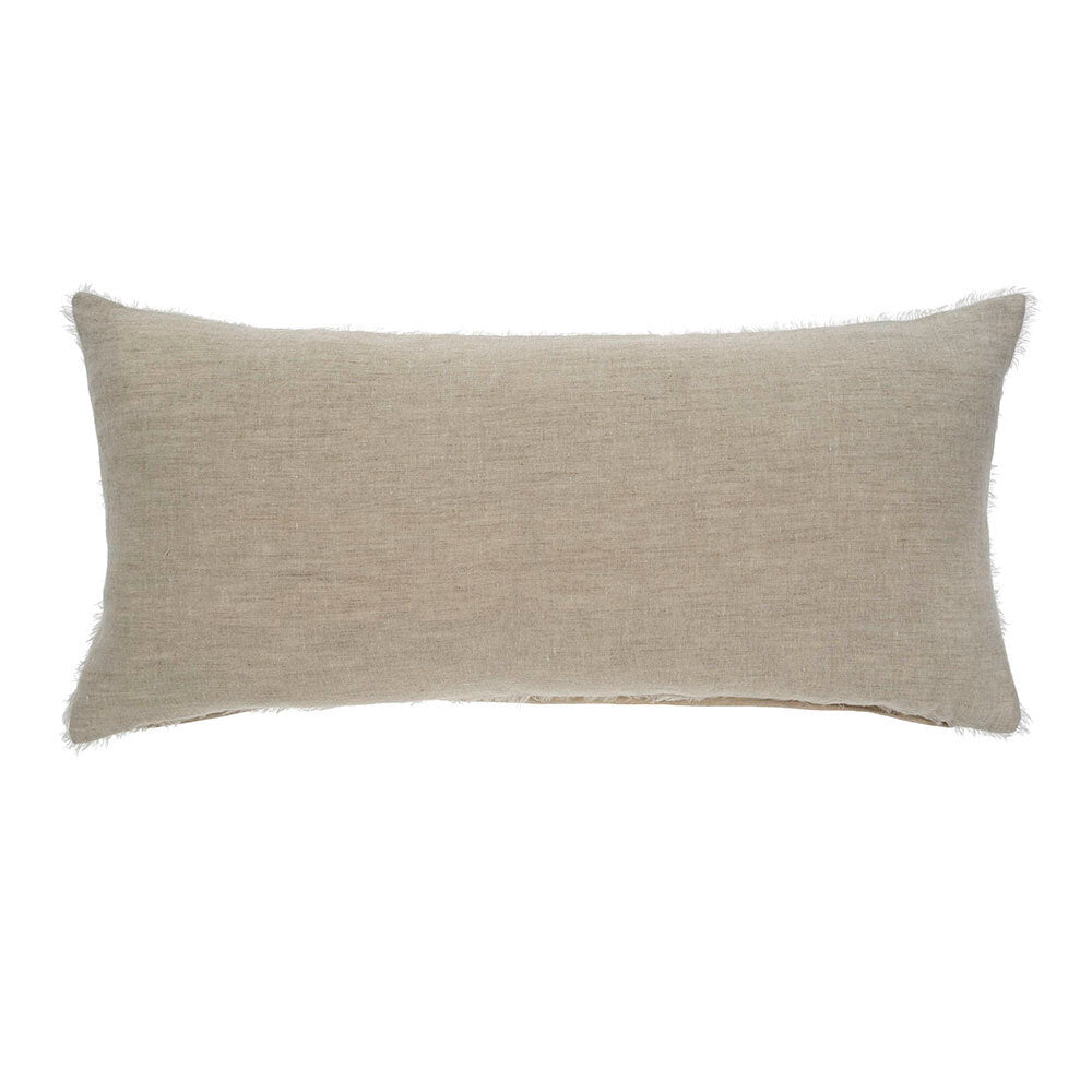 14x31 Lina Linen Pillow - Chambray