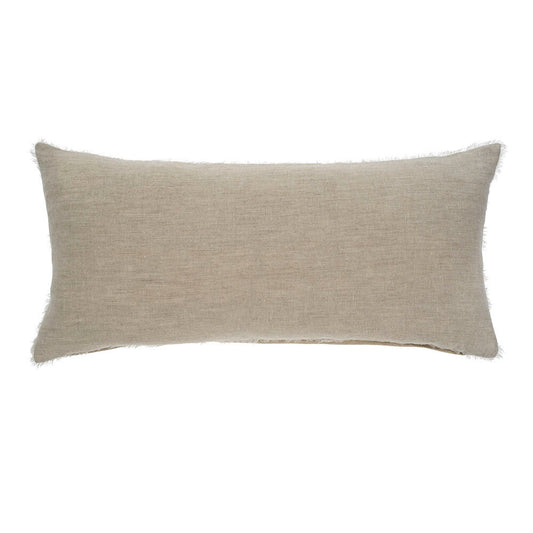 14x31 Lina Linen Pillow - Chambray