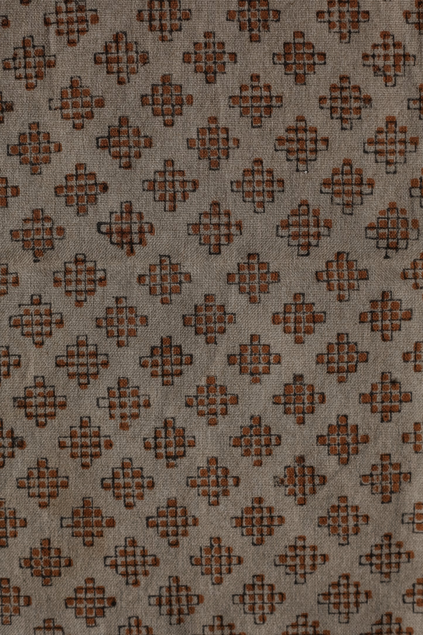 20x20 Block Print Pillow Cover - Penny