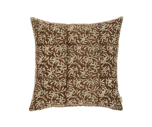 20x20 Saffron Block Print Pillow