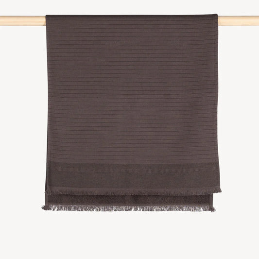 Hand Towel - Terry Leo - Charcoal
