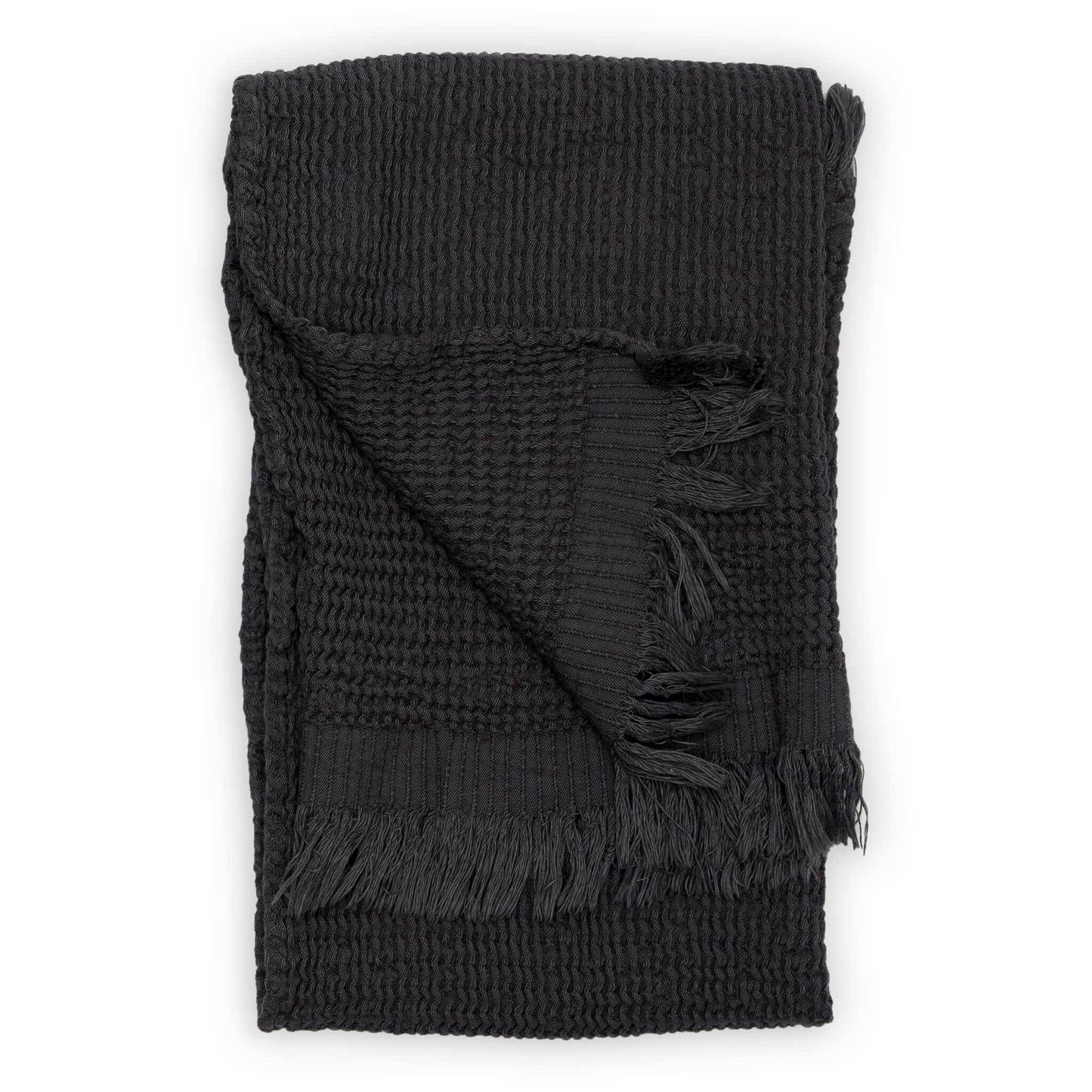 Hand Towel - Wave - Charcoal